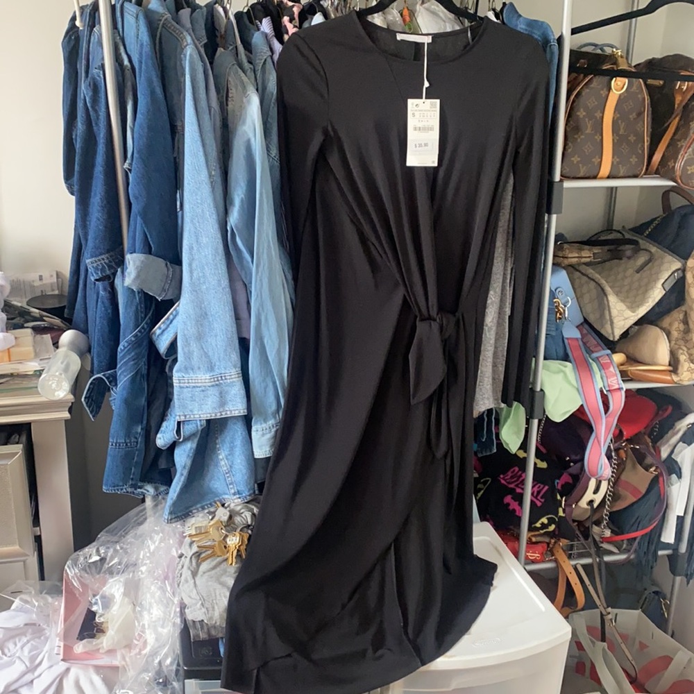 Side knot dress